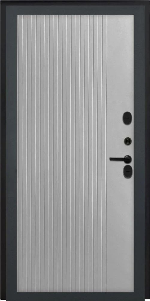 Входная дверь ДвериПРО Модель L-49 ФЛ-790 Velutto Grigio DPRO220990 внутренняя сторона