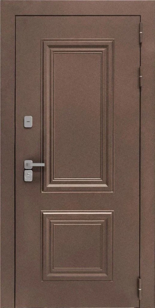 Входная дверь ДвериПРО Д-68 ФЛ-677 (10мм, Белый матовый) DPRO222153 внешняя сторона